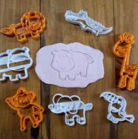 3D Sevimli Hayvanlar Kurabiye Kalıbı Set - Model 45